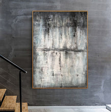 Load image into Gallery viewer, Gray Abstract Painting Original Contemporary Painting Sp088
