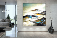 Load image into Gallery viewer, Original Oil Painting, Office Decor Large Mid Century Modern Art Kp098

