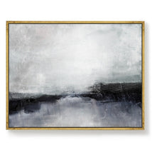 Load image into Gallery viewer, Black And White Landscape Painting Original Sky Painting Qp101
