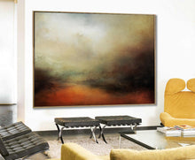 Load image into Gallery viewer, Large Wall Sky Abstract Painting,Convergent Sea Landscape Painting Np056
