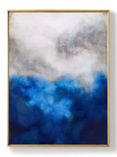 Load image into Gallery viewer, Blue Painting Abstract Painting Bedroom Art Paintings NP067
