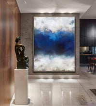 Load image into Gallery viewer, Original Cloud Abstract Painting Abstract Landscape Painting Np068
