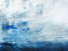 Load image into Gallery viewer, Blue Abstract Painting On Canvas Original Seascape Art Painting Dp122
