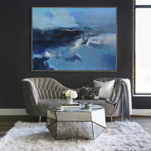 Load image into Gallery viewer, Deep Blue Sea Abstract Painting Oversized Living Room Painting Np047
