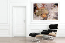 Load image into Gallery viewer, Brown Gold Home Decor XL Canvas Large Livingroom Decor Art Fp060
