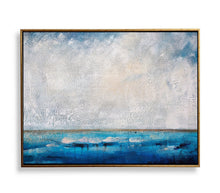 Load image into Gallery viewer, Extra Large Wall Art Ocean Abstract Painting Blue Level Painting NP002
