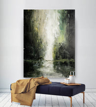 Load image into Gallery viewer, Brown Green Landscape Abstract Painting Modern Painting for Home Qp038
