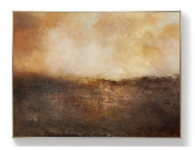 Load image into Gallery viewer, Orange Abstract Painting Large Sky Landscape Painting Brown Painting Dp131
