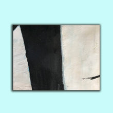 Load image into Gallery viewer, Black And White Abstract Painting Minimalist Painting Yp028
