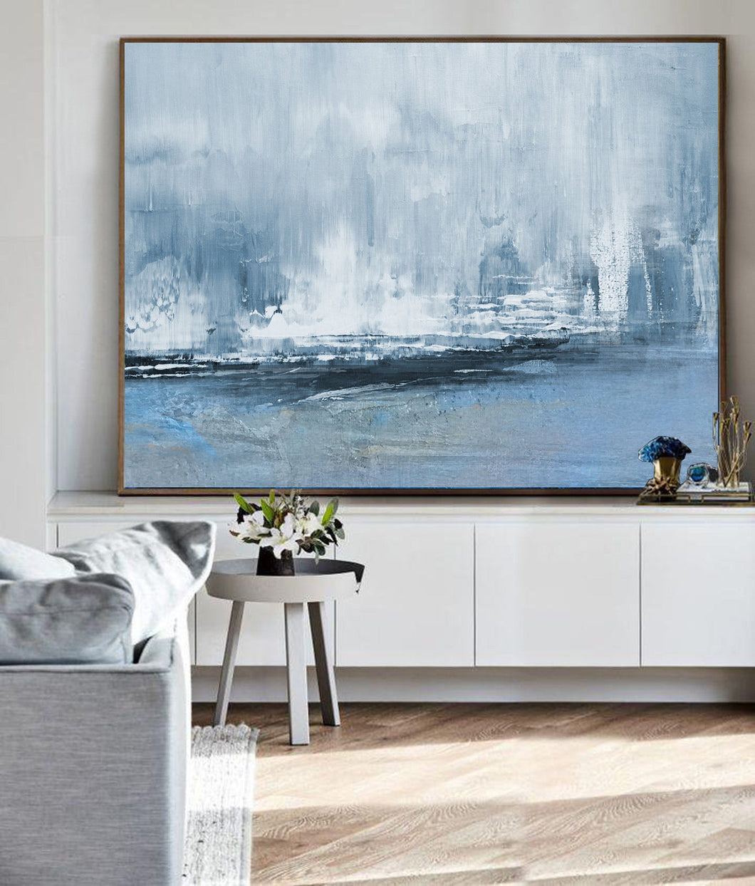 Nature Abstract Painting Sea Abstract Painting For Living Room Dp103