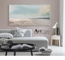 Load image into Gallery viewer, Large Beach Painting Cloud Painting Abstract Landscape Painting Ap040
