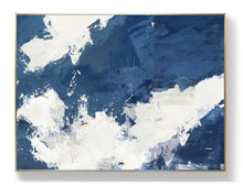 Load image into Gallery viewer, Blue White Abstract Painting White Cloud Painting Big Wall Paintings Dp127
