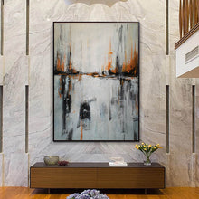 Load image into Gallery viewer, Oversized Paintings on Canvas Vertical Hand-painted Abstract Painting Gp076
