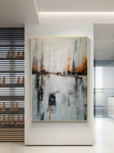 Load image into Gallery viewer, Oversized Paintings on Canvas Vertical Hand-painted Abstract Painting Gp076
