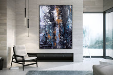 Load image into Gallery viewer, Black Gold Bedroom Wall ArtLarge Wall Art Office Wall Painting Dp020
