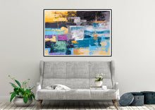 Load image into Gallery viewer, Modern Abstract Huge Wall Art Oil Painting on Canvas Colorful Painting Bp110
