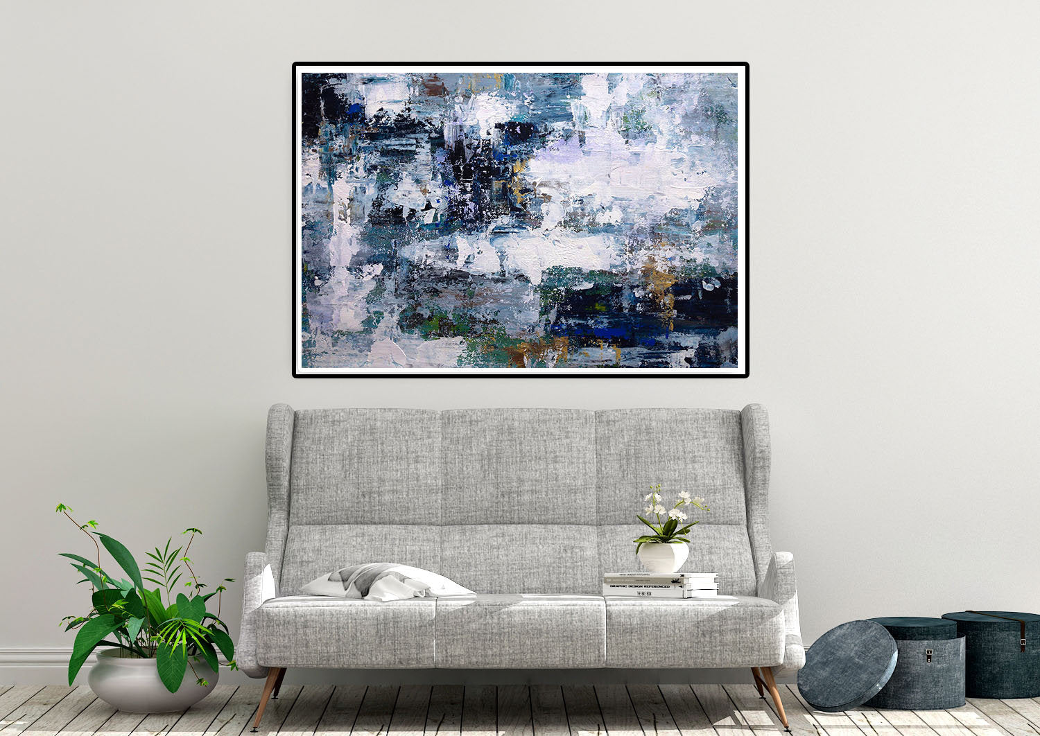 Oversized Abstract Art Living Room Wall Art Extra Large Artwork Bp109 ...