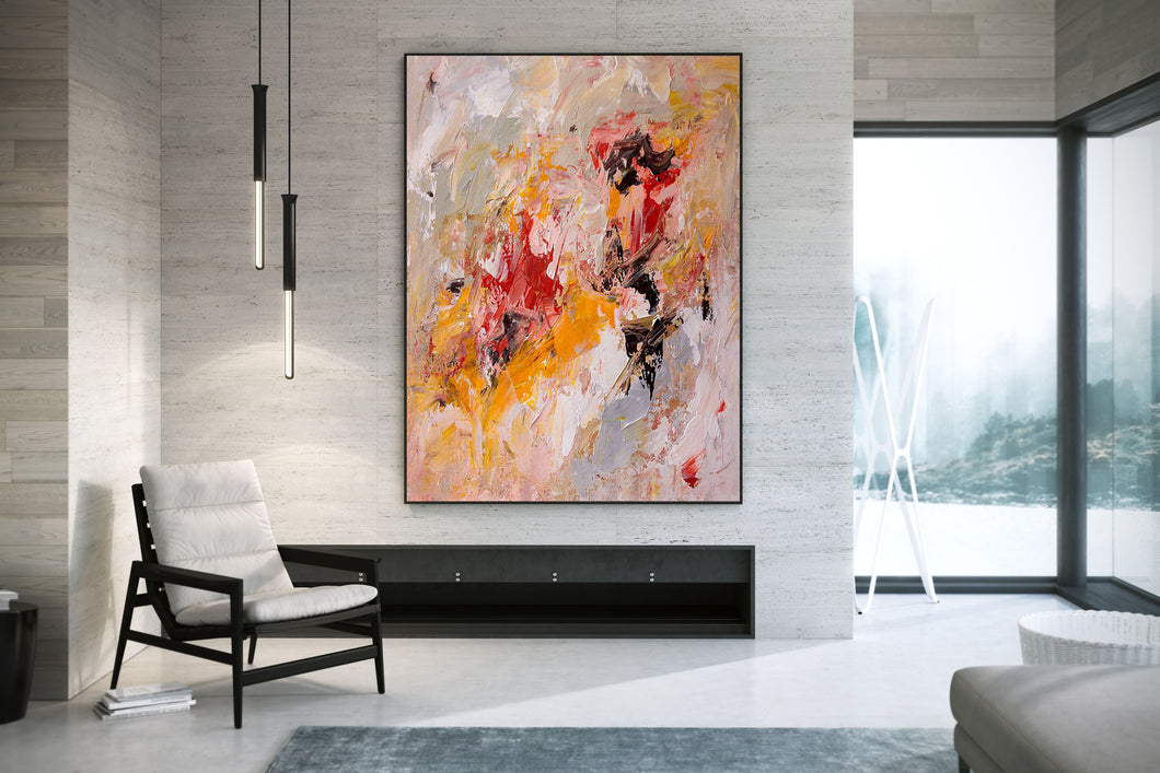 Dine Room Wall Art Extra Large Artwork Abstract Art Canvas Bp108
