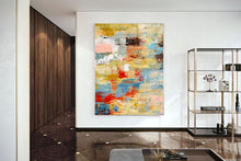 Load image into Gallery viewer, Extra Large Paintings,Knife Abstract Art,Office Wall Art Gp061
