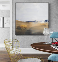 Load image into Gallery viewer, Brown White Landscape Painting living Room Wall Art Yp060
