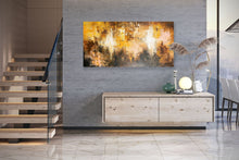 Load image into Gallery viewer, Brown And Yellow Abstract Painting ModernHome Decor Fp058
