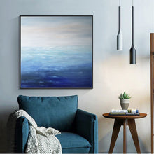 Load image into Gallery viewer, Extra Large Paintings for Sale Blue Ocean Abstract Painting Gp025
