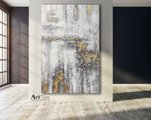 Load image into Gallery viewer, Huge Contemporary Art Abstract Painting Original Gold Painting Ap009
