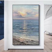 Load image into Gallery viewer, Sea Waves Ocean Beach Paintings for Living Room Bedroom La001
