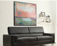 Load image into Gallery viewer, Pink Abstract Artwork Modern Abstract Painting Nursery Wall Decor For Living Room Bp062
