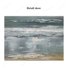 Load image into Gallery viewer, Large Living Room Wall Art Hallway Home Decoration Original Gray Seascape Gp023
