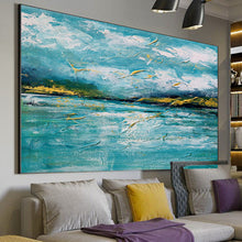 Load image into Gallery viewer, Huge Wall Paintings Landscape Painting Sunset Abstract Painting Gp062

