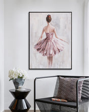 Load image into Gallery viewer, Ballerina Fine Art Dancer Oil Painting on Canvas Op058

