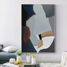 Load image into Gallery viewer, Geometric Wall Art Contemporary Abstract Oil Painting Yp021

