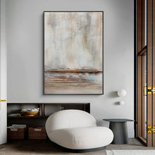Load image into Gallery viewer, Brown Abstract Painting Living Room Art Cp021

