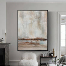 Load image into Gallery viewer, Brown Abstract Painting Living Room Art Cp021
