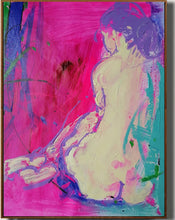 Load image into Gallery viewer, Hand Painted Nude Back Female Painting Nude Body Bedroom Painting Np014
