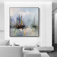 Load image into Gallery viewer, Large Canvas Wall Art for Living Room Abstract Painting on Canvas Gp052
