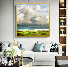 Load image into Gallery viewer, Large Paintings for Living Room Wall Landscape Painting Countryside Gp050
