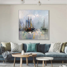 Load image into Gallery viewer, Large Canvas Wall Art for Living Room Abstract Painting on Canvas Gp052
