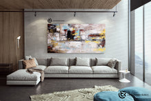 Load image into Gallery viewer, Original Abstract Painting Farmhouse Decor Modern Wall Art Fp035
