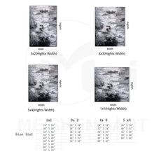 Load image into Gallery viewer, Black And White Abstract Painting 3D Texture Artwork For Living Room Ap112
