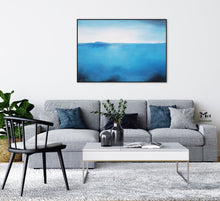 Load image into Gallery viewer, Blue Abstract Painting Landscape Painting On Canvas Kp004
