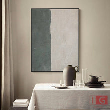 Load image into Gallery viewer, Green Minimalist Painting Dinning Room Wall Art Decor Qp043
